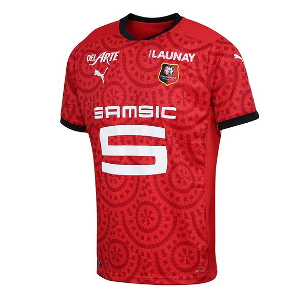 Tailandia Camiseta Stade Rennais Primera Equipación 2020-2021 Negro Rojo